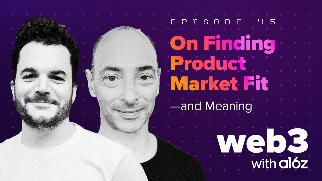 web3 product market fit